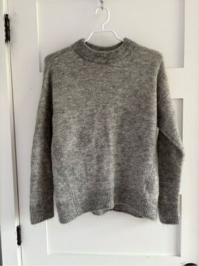 H&M grey mohair sweater size XS
